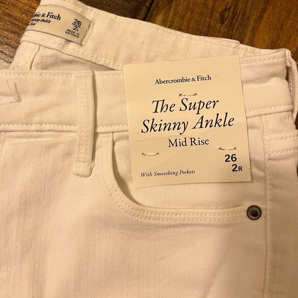 Abercrombie super skinny ankle jeans BRAND NEW SAME DAY SHIP